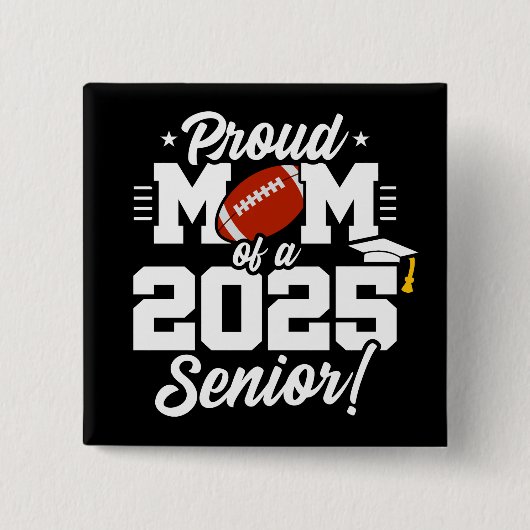 2025年シニア年サッカーのクラスMom Senior 2025 缶バッジ (正面)