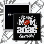 2025年シニア年サッカーのクラスMom Senior 2025 缶バッジ