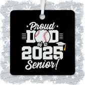 2025年シニア野球パパシニア2025のクラス メタルオーナメント