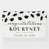 2025年シンプル卒業バナー 横断幕 (横)