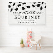 2025年シンプル卒業バナー 横断幕 (インサイチュ)