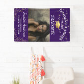 2025年スタイリッシュ卒業ドアの写真クラス 横断幕 (インサイチュ)