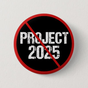 2025年ストッププロジェクトアンチトランプ政治 缶バッジ