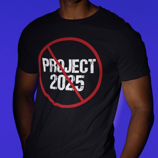 2025年ストッププロジェクトアンチトランプ政治 Tシャツ