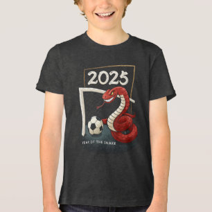 2025年スネークサッカーファンの贈り物 トライブレンドTシャツ
