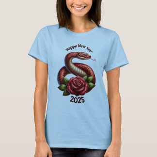 2025年スネークTシャツの女性 Tシャツ