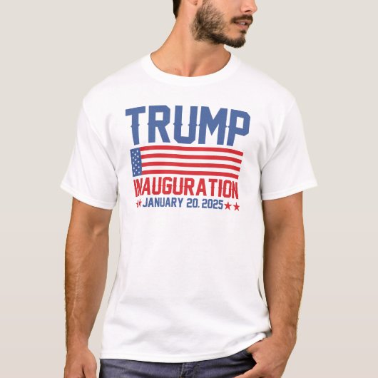 2025年トランプ第47号機 Tシャツ (正面)