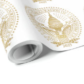 2025年トランプ・ヴァンス大統領就任式ロゴシール ラッピングペーパー (ロールコーナー)