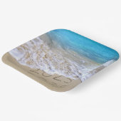 2025年トロピカルビーチ新年パーティー ペーパープレート (傾斜あり)