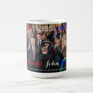 2025年ドナルド・トランプが就任の宣誓を果たす コーヒーマグカップ