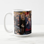 2025年ドナルド・トランプが就任の宣誓を果たす コーヒーマグカップ (左)