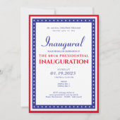 2025年ドナルド・トランプ大統領就任式パーティー 招待状 (正面)