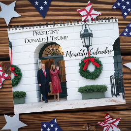 2025年ドナルド・Jトランプ大統領写真 カレンダー