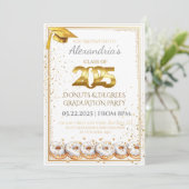 2025年ドーナツと度卒業招待状 招待状 (スタンド正面)