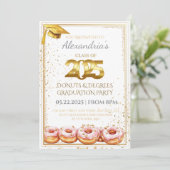 2025年ドーナツと度卒業招待状 招待状 (スタンド正面)