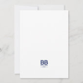 2025年ドーナツと度卒業招待状 招待状 (裏面)