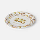 2025年ドーナツと度卒業紙プレート ペーパープレート (アングル)