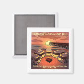 2025年ナショナル・ラリー・マグネット マグネット (正面/裏面)