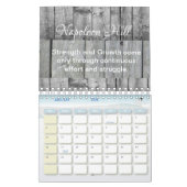 2025年ナポレオン・ヒル、悪臭と成長 カレンダー (1月 2026)