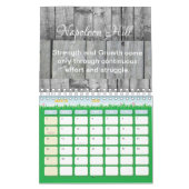 2025年ナポレオン・ヒル、悪臭と成長 カレンダー (3月 2026)