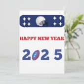 2025年ハッピーニューイヤーフットボールカード シーズンカード (スタンド正面)