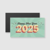 2025年ハッピーニューイヤー・グルーヴィーテキスト (正面/裏面)
