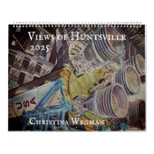 2025年ハンツビルのカレンダーの表示 カレンダー (カバー)