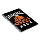 2025年バスケットボールシニアクラス卒業 ノートブック (右側)