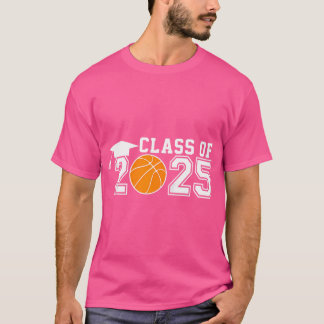 2025年バスケットボール選手Grの卒業シニアクラス Tシャツ