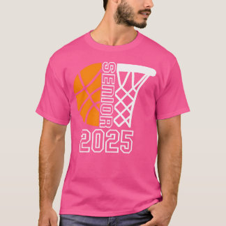 2025年バスケットボール選手Grの卒業シニアクラス Tシャツ