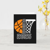 2025年バスケットボール選手GraduのシニアCl卒業 カード (黄色い花)