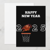 2025年バスケットボール ホリデーカード (正面/裏面)