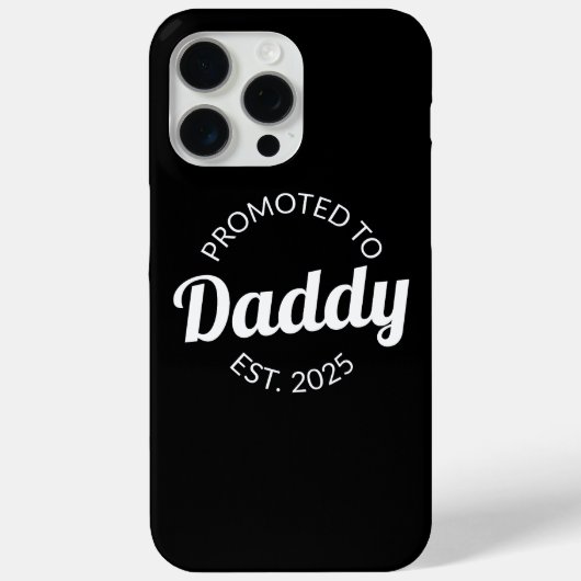 2025年パパに昇格 Case-Mate iPhoneケース (裏面)
