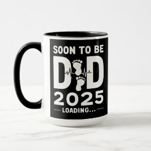 2025年パパデビュー予定 まもなくパパになる人 マグカップ