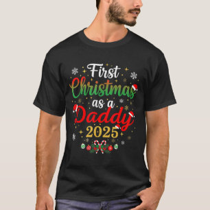 2025年パパ初となるクリスマス 新パパのXmas Tシャツ