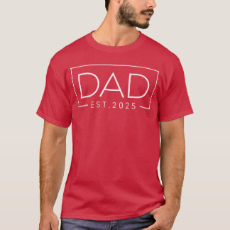 2025年パパ 新米パパ 初めてのパパ パパになりました パパグッズ 2 Tシャツ