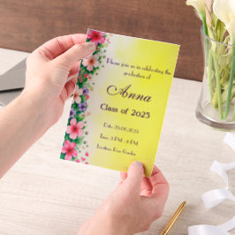 2025年パーソナライズされたクラス ベラム紙招待状