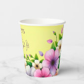 2025年パーソナライズされたクラス 紙コップ (裏面)