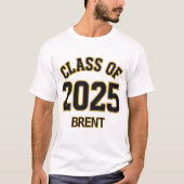 2025年パーソナライズされたクラス Tシャツ (正面)