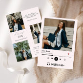 2025年パーソナライズされた卒業の音楽プレーヤークラス 招待状