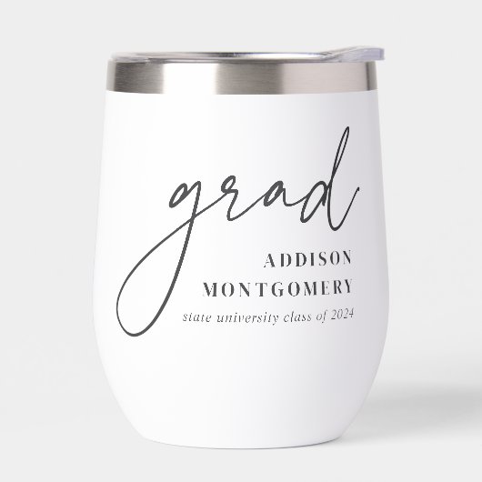 2025年パーソナライズされた卒業のScript Gradクラス (左面)