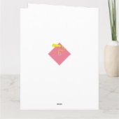 2025年パーソナライズされた卒業クラス カード (裏面)