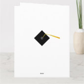 2025年パーソナライズされた卒業クラス カード (裏面)