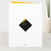 2025年パーソナライズされた卒業クラス カード (裏面)