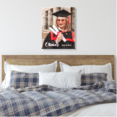 2025年パーソナライズされた卒業フォトキャンバスのクラス キャンバスプリント (インサイチュ (寝室))