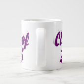 2025年パープル文字卒業 ジャンボコーヒーマグカップ (裏面)