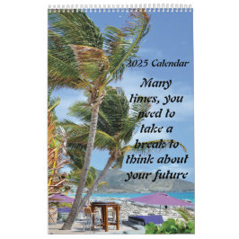 2025年ビーチカフェ#2025ビーチ店 カレンダー