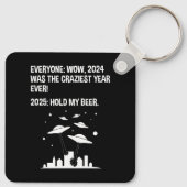 2025年ビールの新年を迎える キーホルダー (裏面)