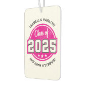 2025年ピンク研究科名 カーエアーフレッシュナー (左)