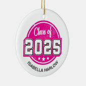 2025年ピンク研究科名 セラミックオーナメント (右)